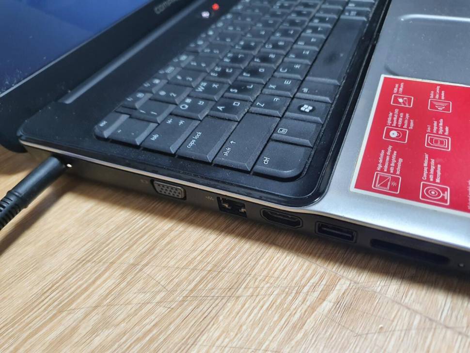 HP Presario CQ60 amd 애슬론 듀얼코어 ql65 노트북 (중고장터 - 비낚시용품)