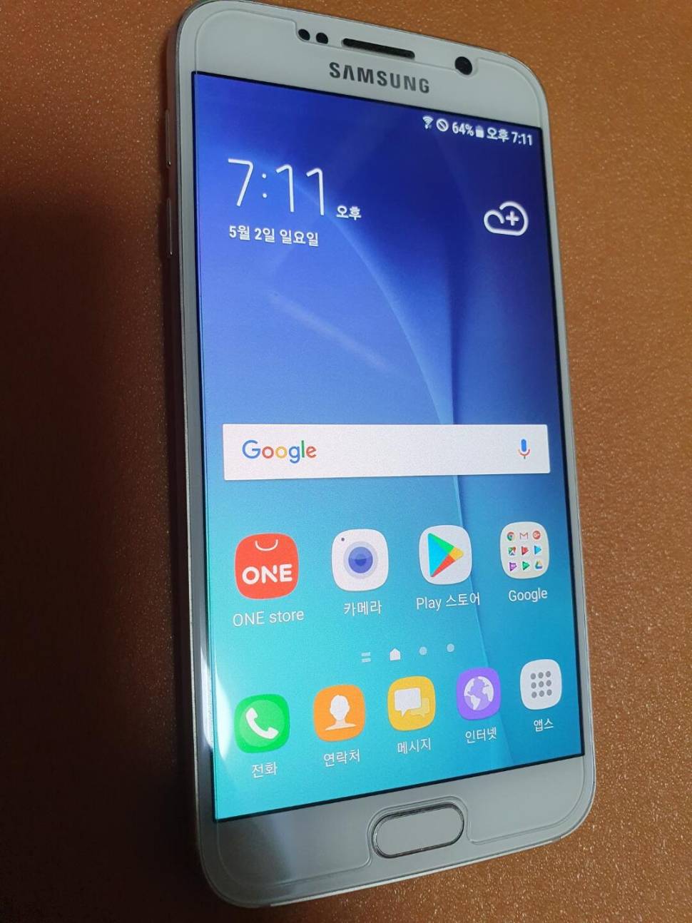 갤럭시 S6 G920 L 잔상있음 내놓습니다 (중고장터 - 비낚시용품)