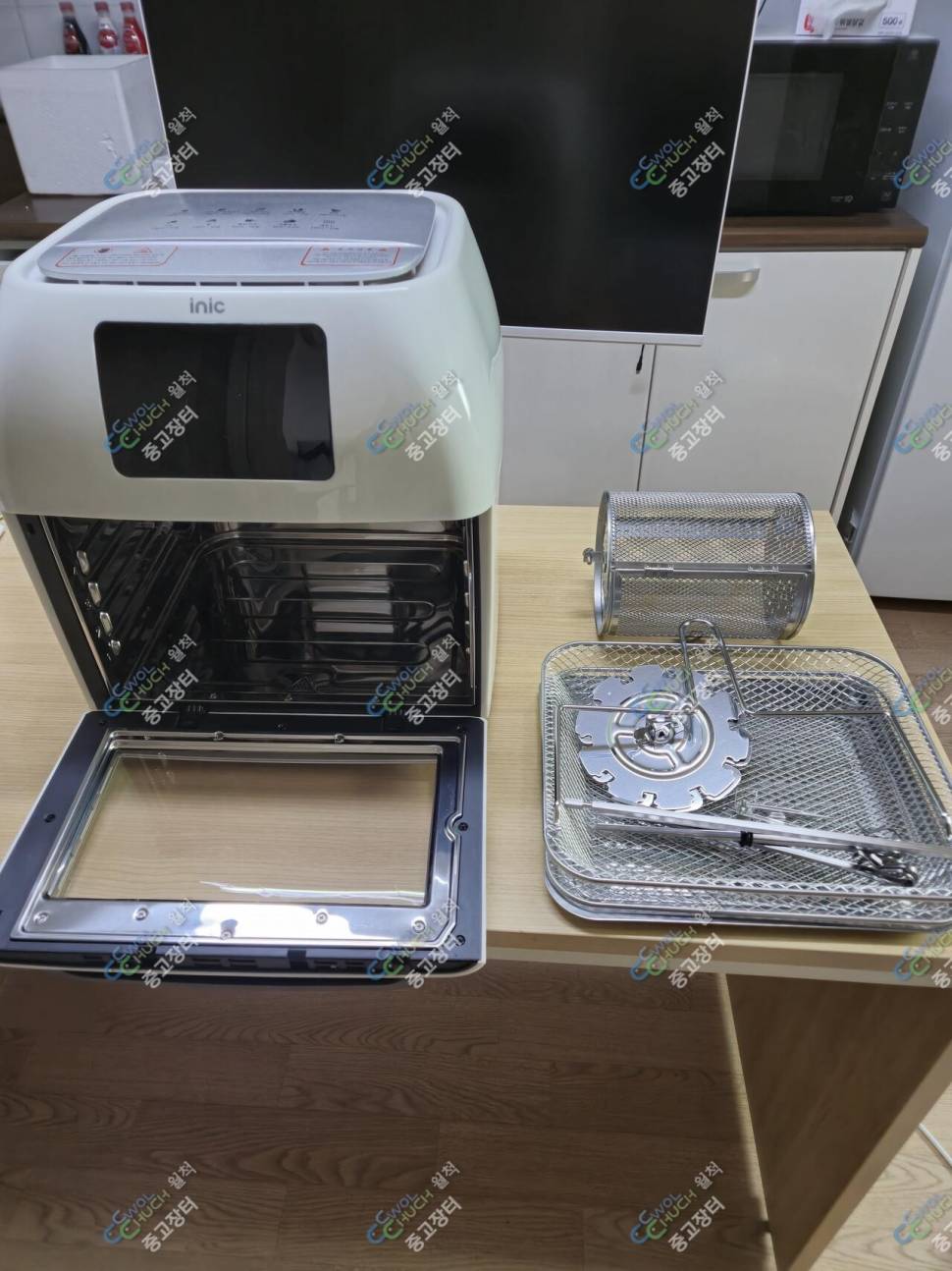 아이닉 대용량16L 올스텐 에어프라이어 미사용 팝니다 (중고장터 - 비낚시용품)