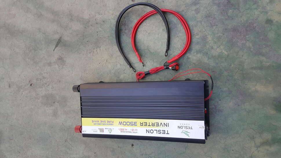 테슬론 인버터 순수정현파 12V3500W 산업용 배터리lTX200 12V200AH (중고장터 - 비낚시용품)