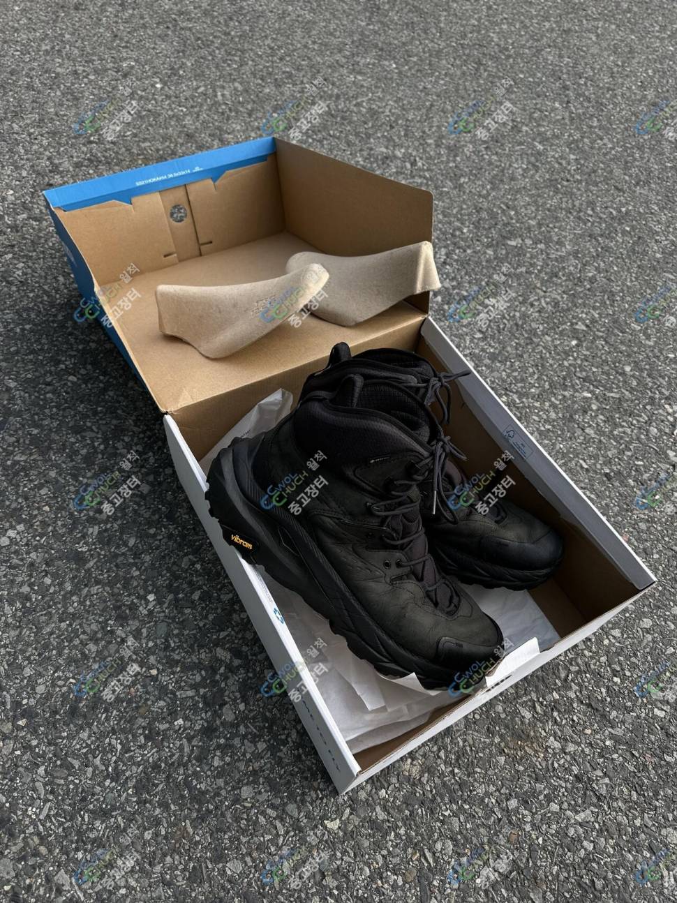 등산화 호카 카하2 GTX 고어텍스 블랙 310mm US13 UK125 (중고장터 - 비낚시용품)