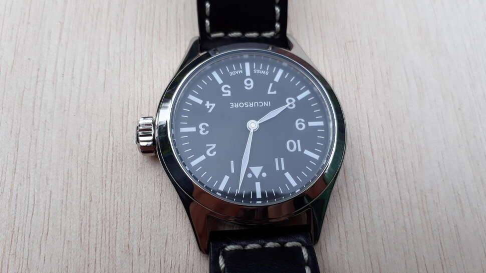 SWISS GLYCINE 에어맨 PILOT 항공 수동 시계 (중고장터 - 비낚시용품)