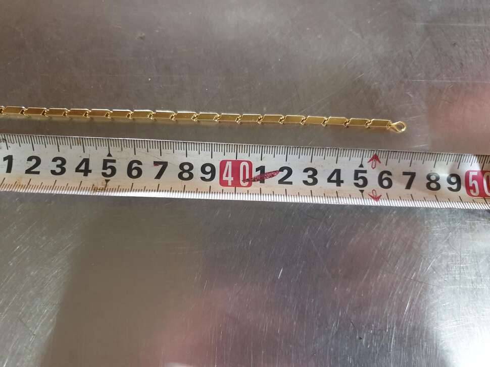 남성 18k 대나무 체인 목걸이 (중고장터 - 비낚시용품)