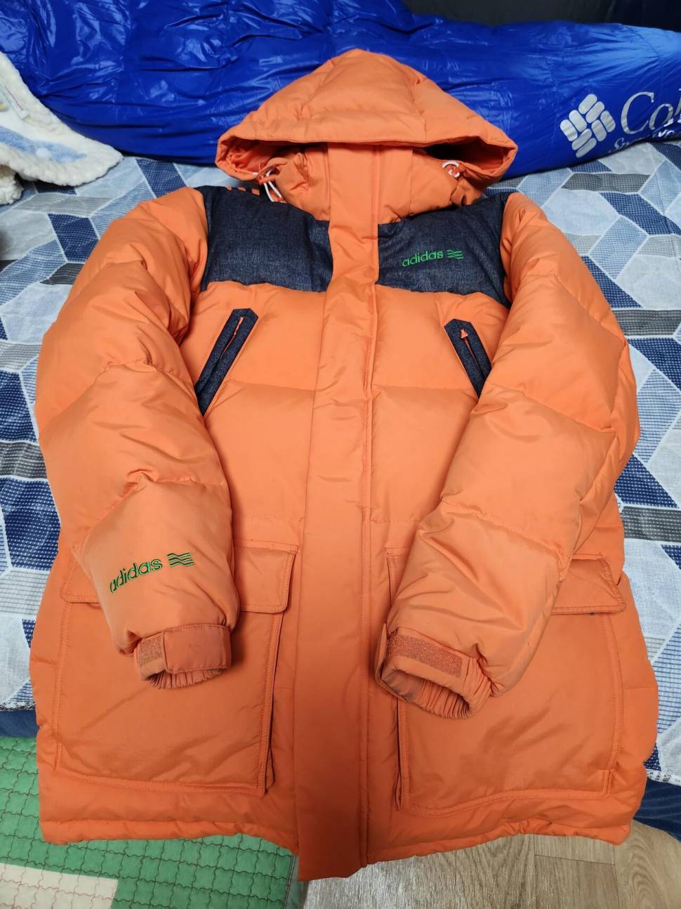 아디다스 덕다운 패딩 가격다운 (중고장터 - 비낚시용품)