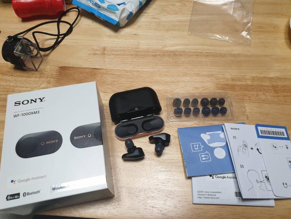 소니 WF1000XM3 무선 이어폰 (중고장터 - 비낚시용품)