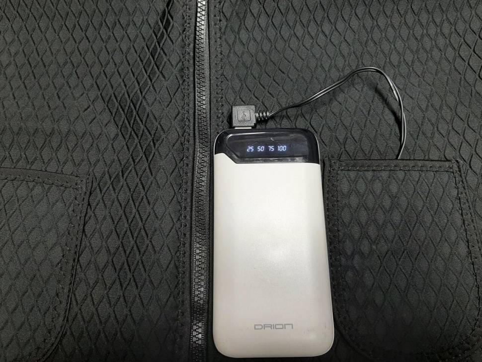 미사용 발열조끼보조배터리 (중고장터 - 비낚시용품)