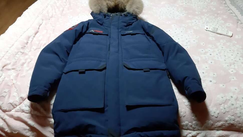 K2 알파인팀 거위솜털 너구리털 초헤비패딩95 (중고장터 - 비낚시용품)