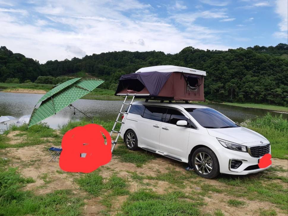 아이캠퍼 하드탑원 루프탑텐트 판매 합니다 (중고장터 - 비낚시용품)