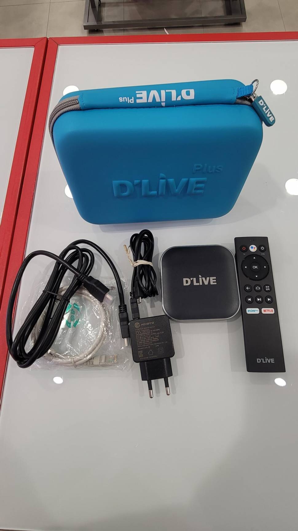 딜라이브 UHD OTTBOX H5 (중고장터 - 비낚시용품)