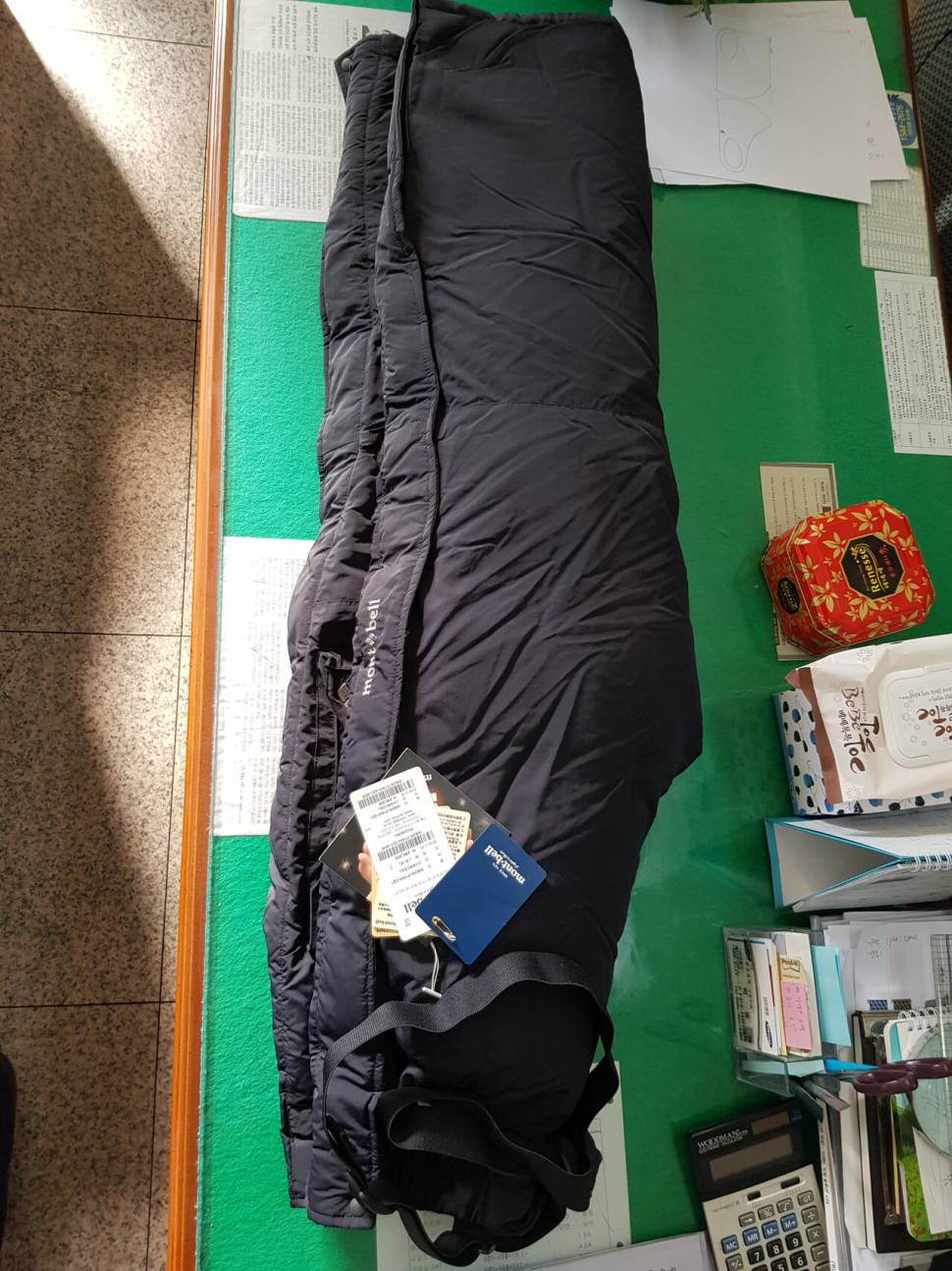 구스 우모복 패딩바지 좋아요 (중고장터 - 비낚시용품)