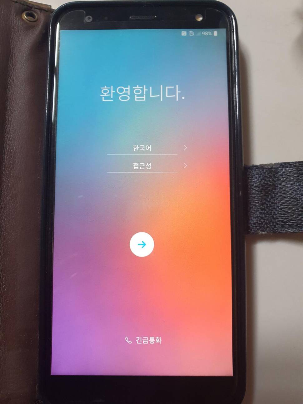 정상해지 핸드폰 LG X4 2019 (중고장터 - 비낚시용품)