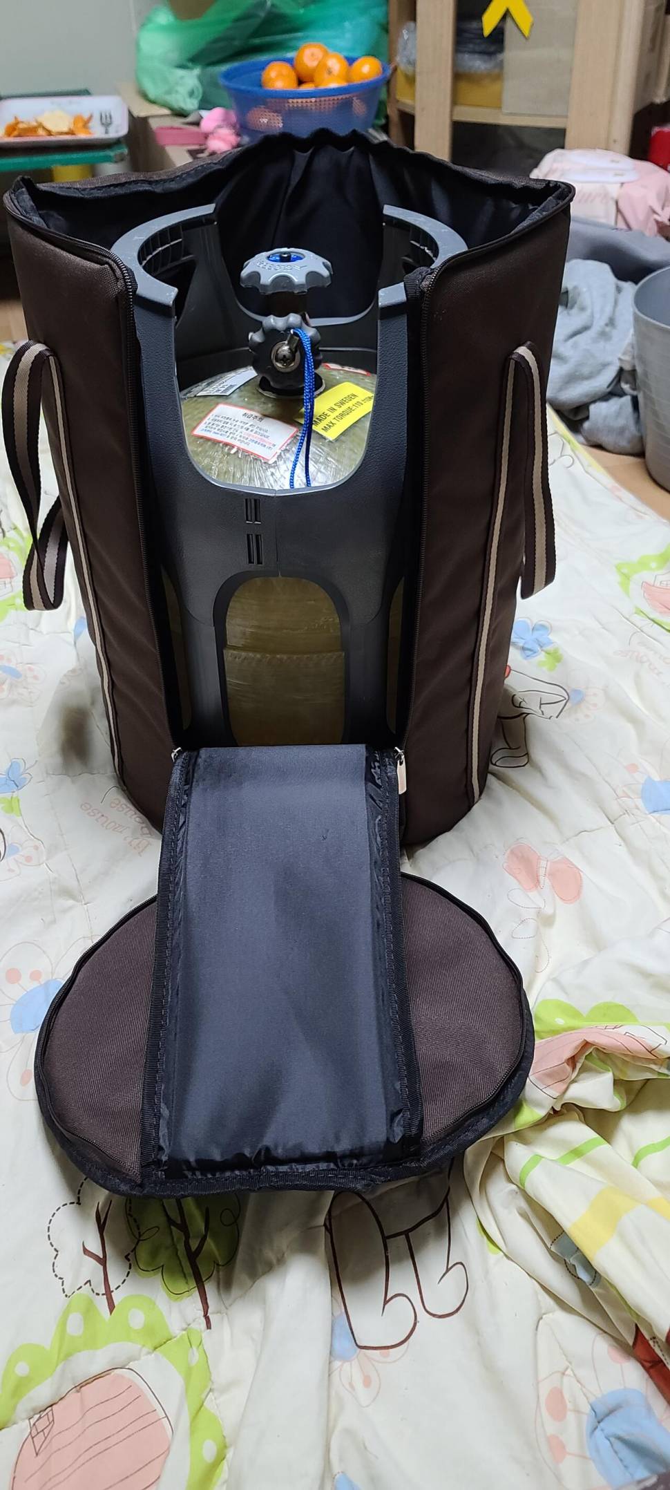 스웨덴 에코6kg 가스통 판매 합니다 재업 (중고장터 - 비낚시용품)