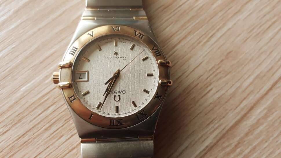 OMEGA 정품 오메가 컨스틸레이션 18k 골드 콤비 시계 (중고장터 - 비낚시용품)