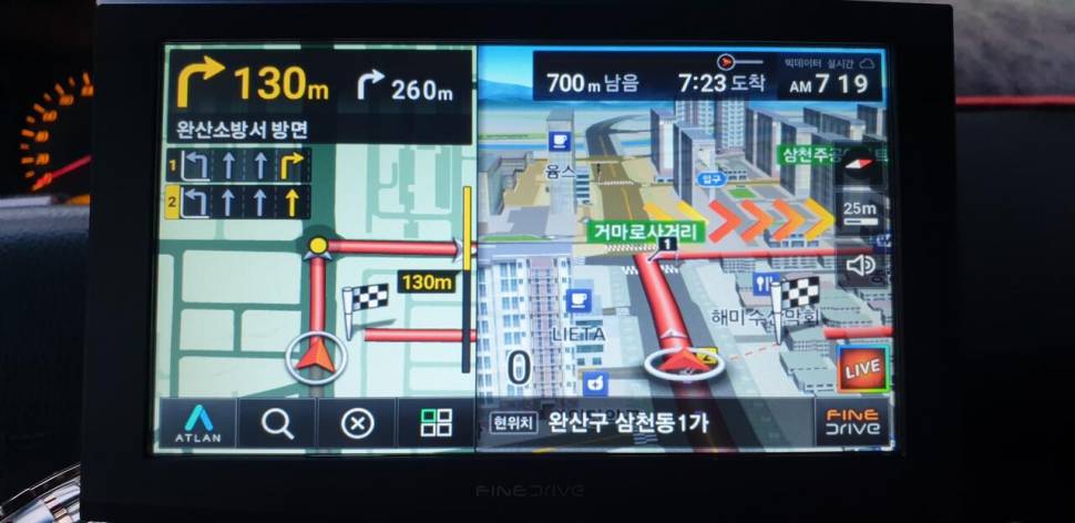 파인드라이브 Q30NEW 3D네비 (중고장터 - 비낚시용품)