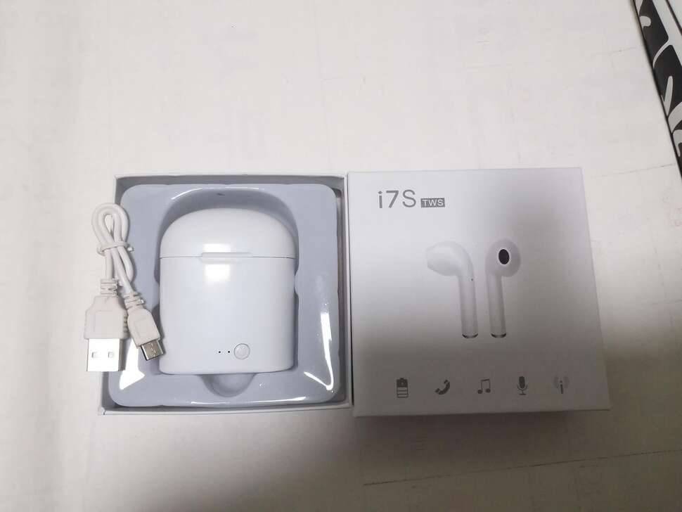 i7s tws 블루투스이어폰 팝니다 (중고장터 - 비낚시용품)