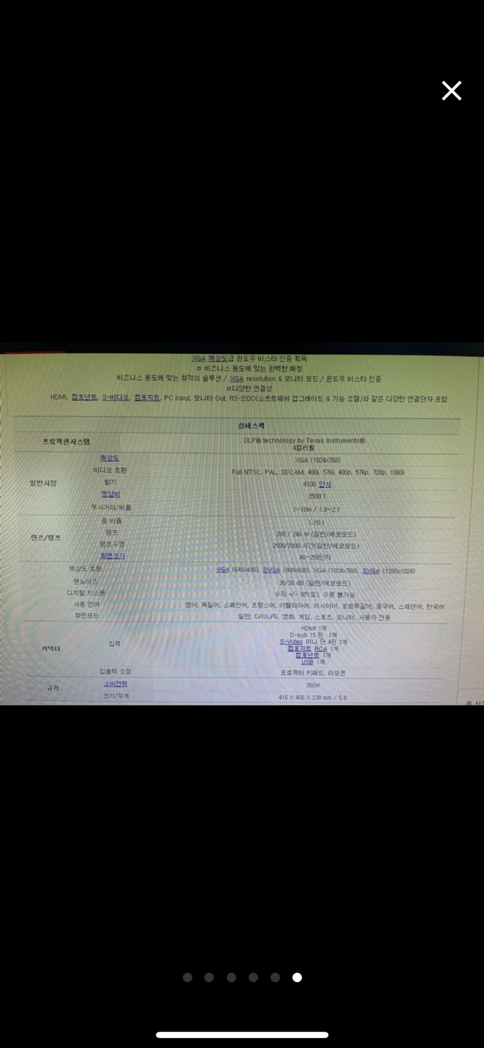 삼성 빔 프로젝터 모델명 SPD401S 빔 프로젝터 높낮이 스탠드 삼각 거치대 (중고장터 - 비낚시용품)