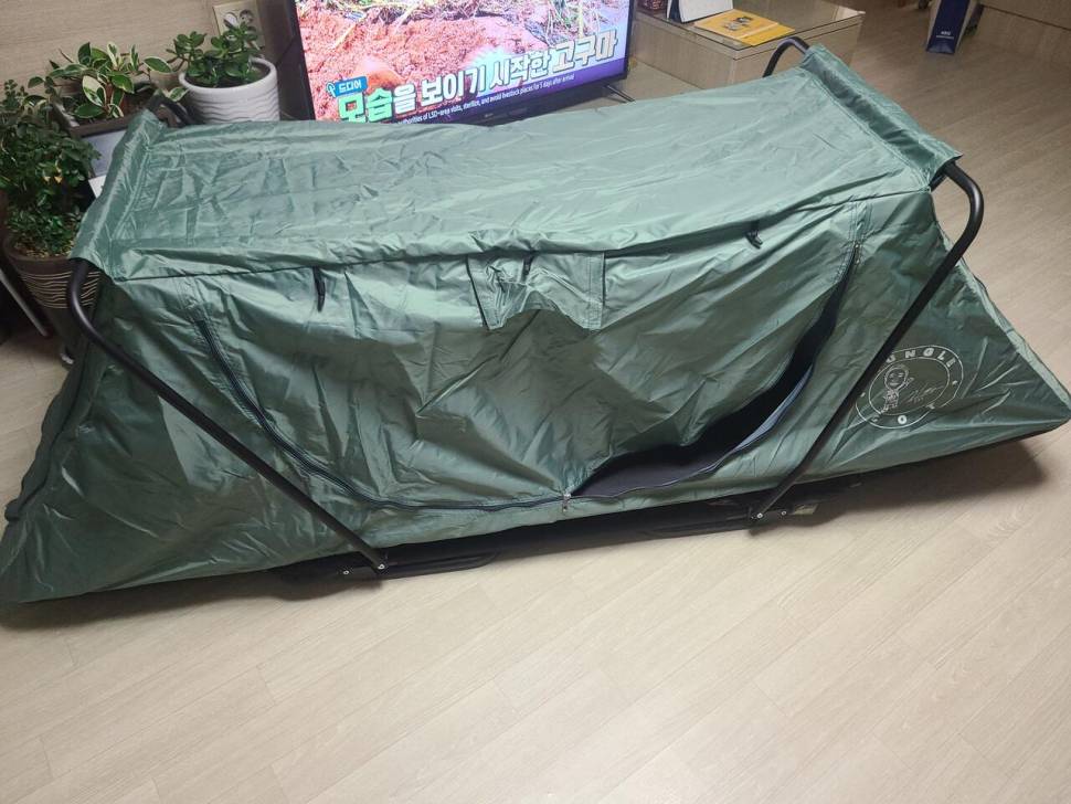 캠핑낚시 1인텐트 (중고장터 - 비낚시용품)