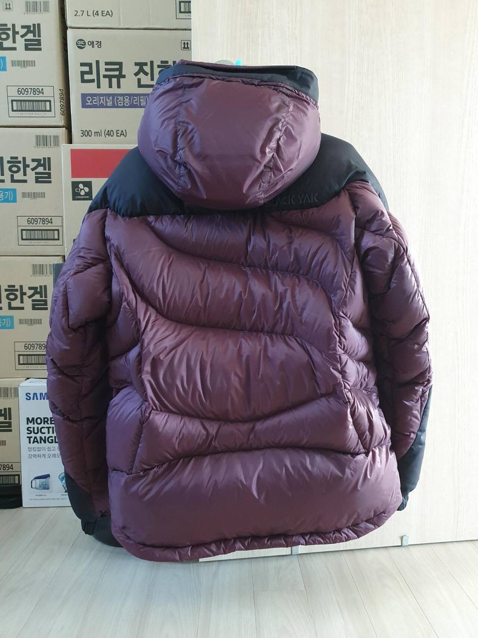 블랙야크 패딩 (중고장터 - 비낚시용품)