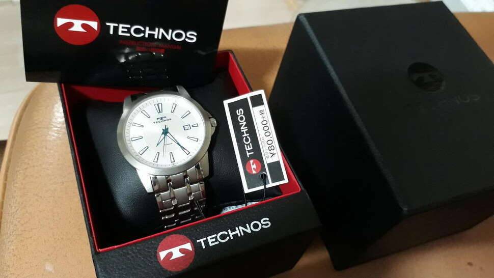 TECHNOS TITANIUM 테크노스 티타늄 시계 (중고장터 - 비낚시용품)