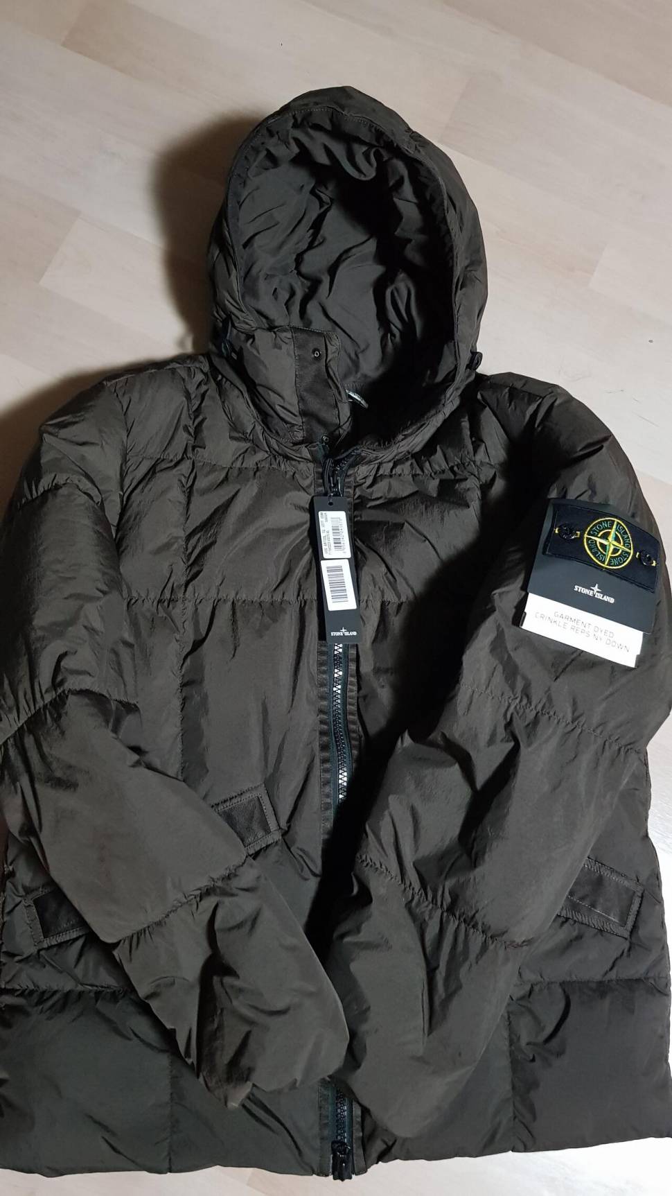 스톤아일랜드 19fw 크링클랩스 숏패딩 (중고장터 - 비낚시용품)