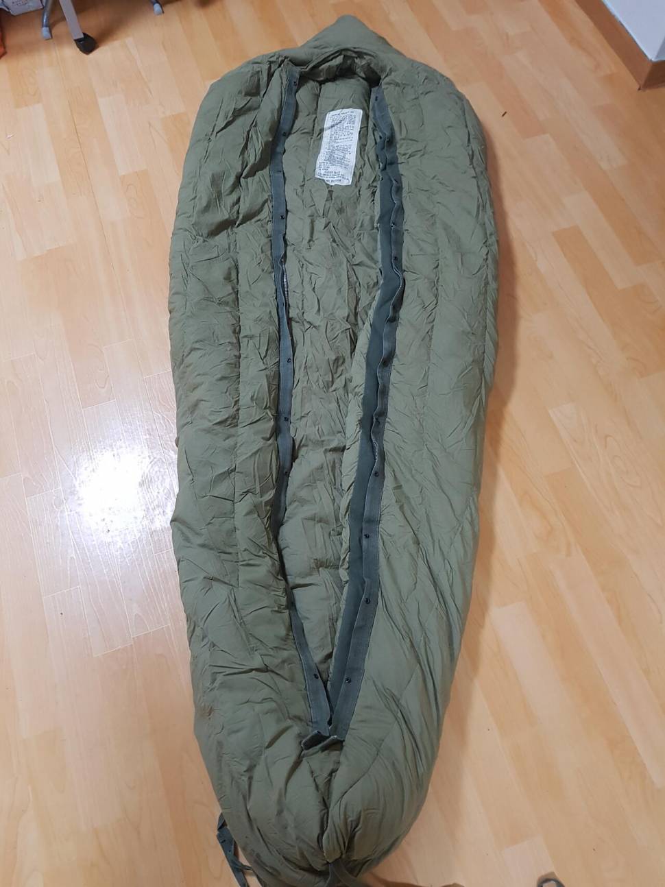 군용침낭us덕다운 (중고장터 - 비낚시용품)