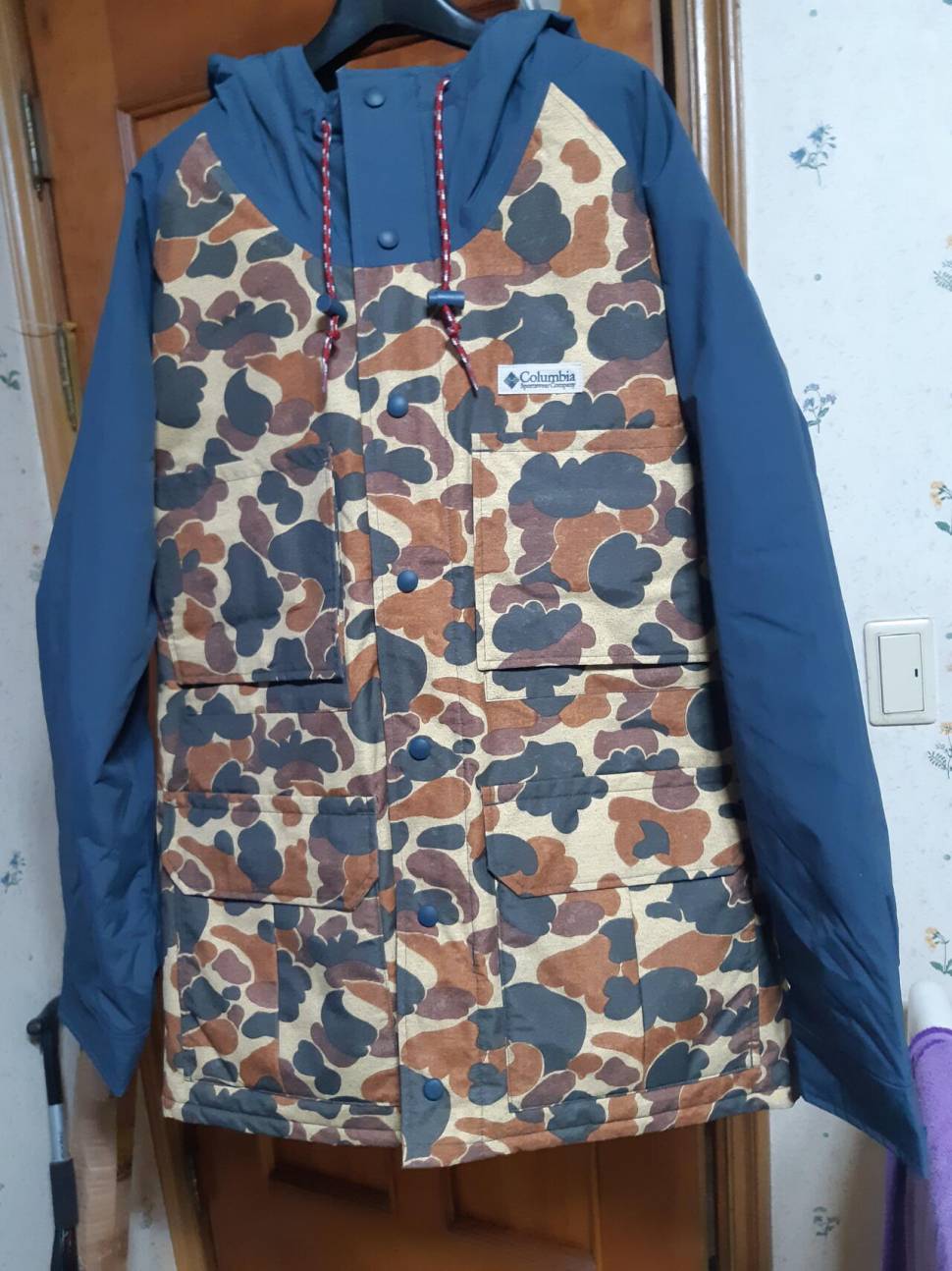 XL 콜롬비아 카모 파카 패딩 판매합니다 (중고장터 - 비낚시용품)