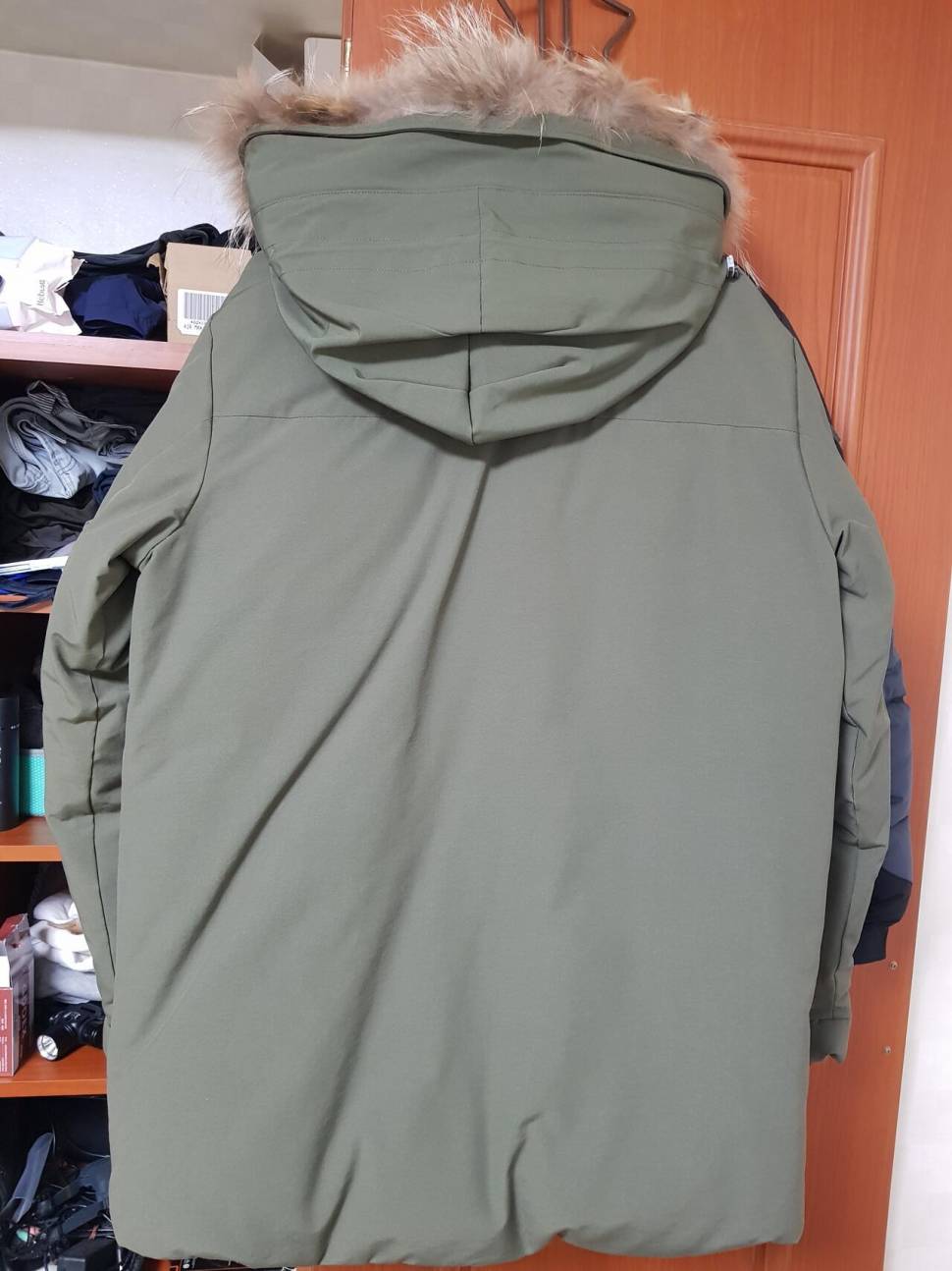 라푸마 살라와 거위털 다운점퍼 (중고장터 - 비낚시용품)