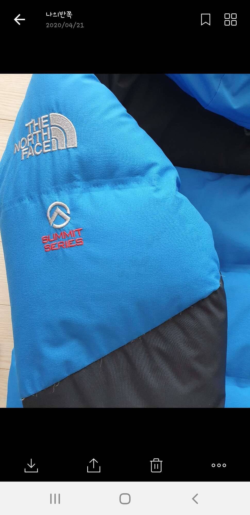 노스페히말라야 패딩 팝니다 (중고장터 - 비낚시용품)