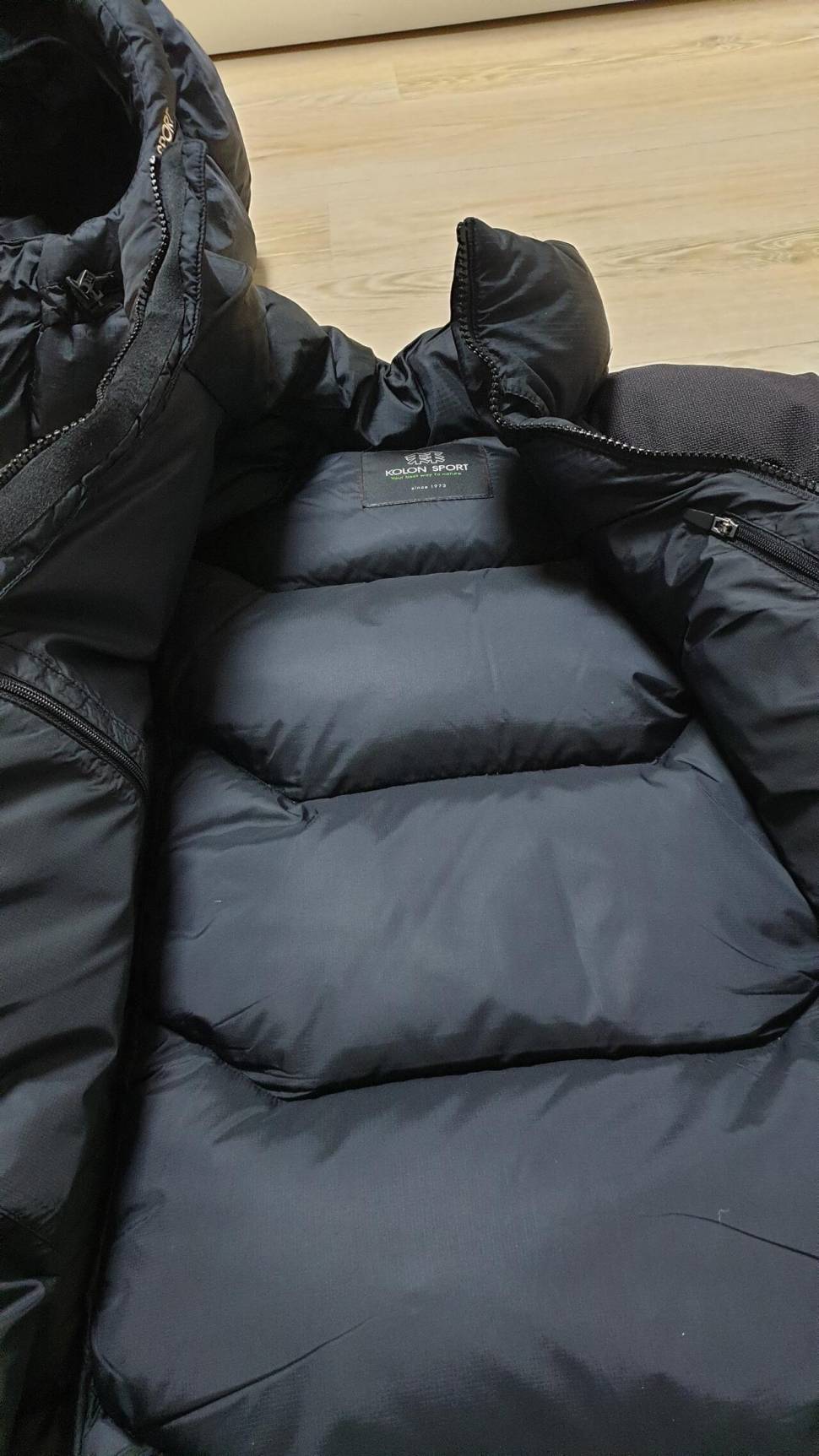 남성 코오롱 팬텀 정품패딩 850 2벌 (중고장터 - 비낚시용품)