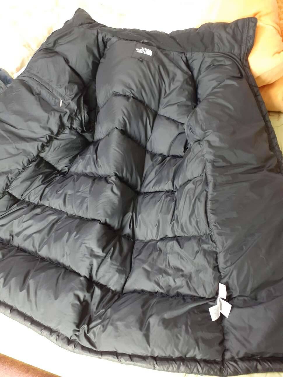 노스 페이스 거위털 롱 패딩 블랙 색상 (중고장터 - 비낚시용품)