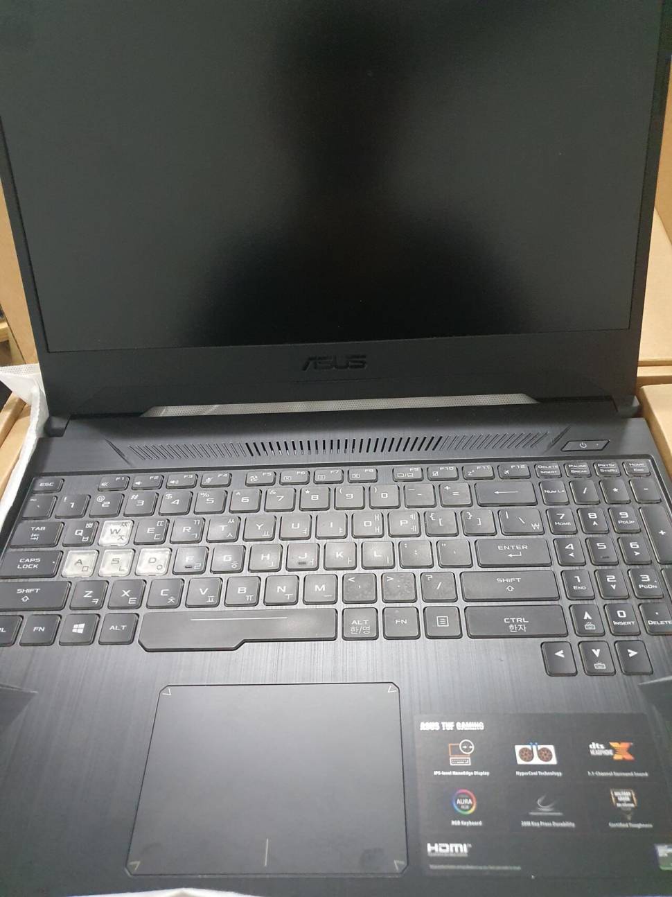 asus 노트북 FX505G (중고장터 - 비낚시용품)
