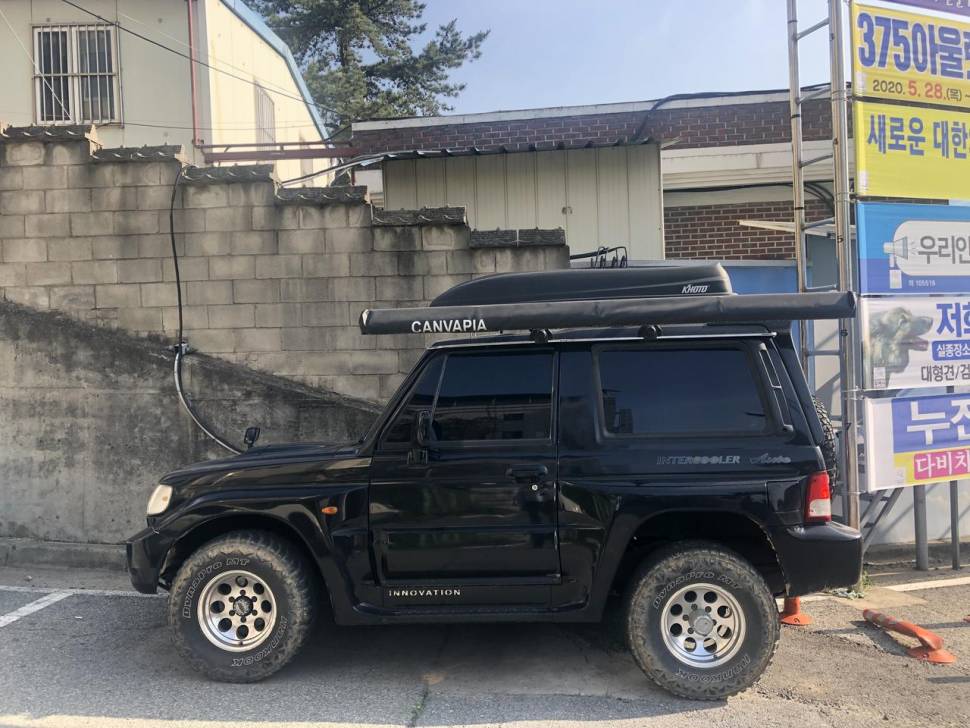 최고의 낚시차량 갤로퍼이노베이션 31세팅 판매합니다 가격인하 (중고장터 - 비낚시용품)