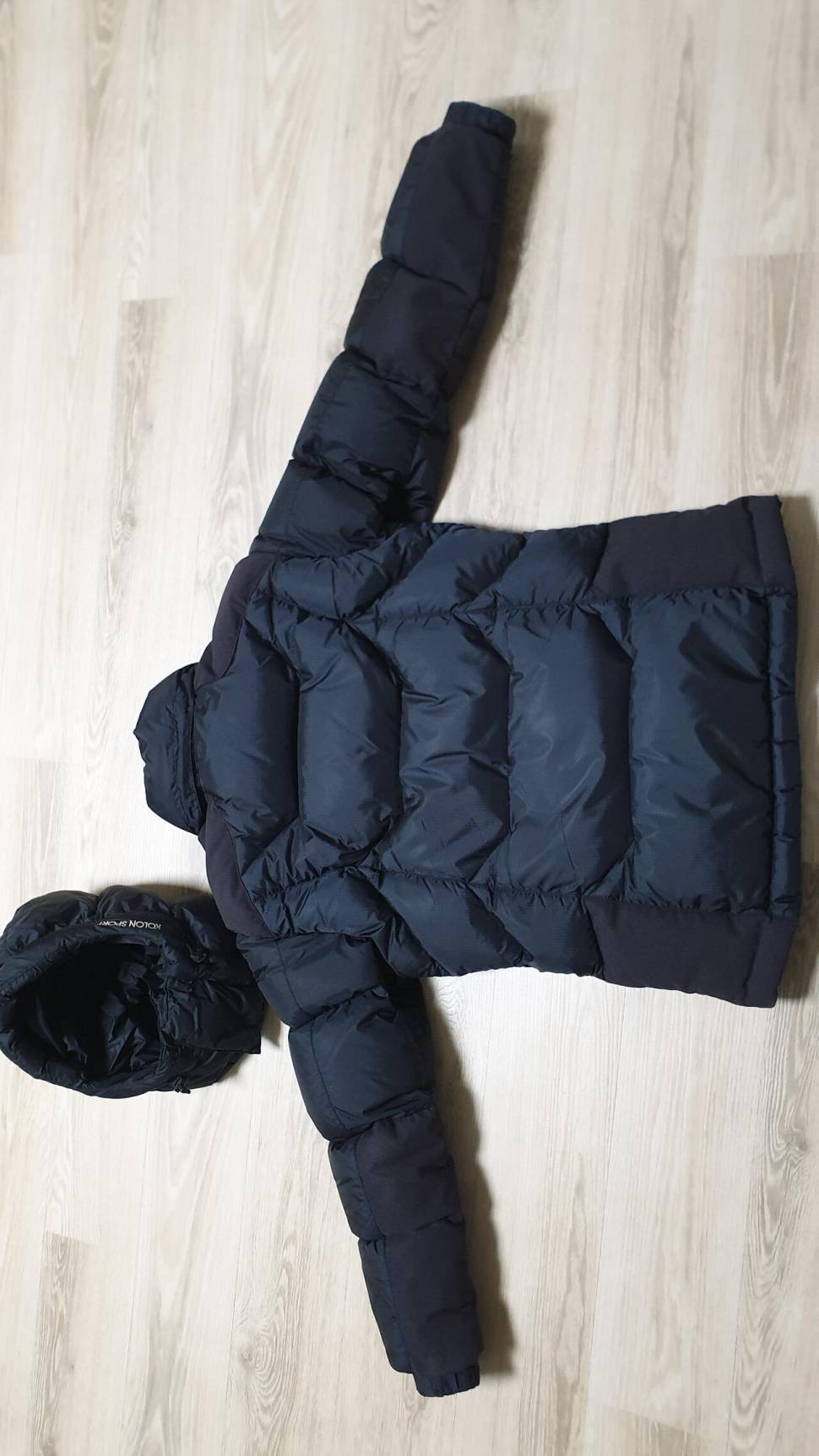 남성 코오롱 팬텀 정품패딩 850 2벌 (중고장터 - 비낚시용품)