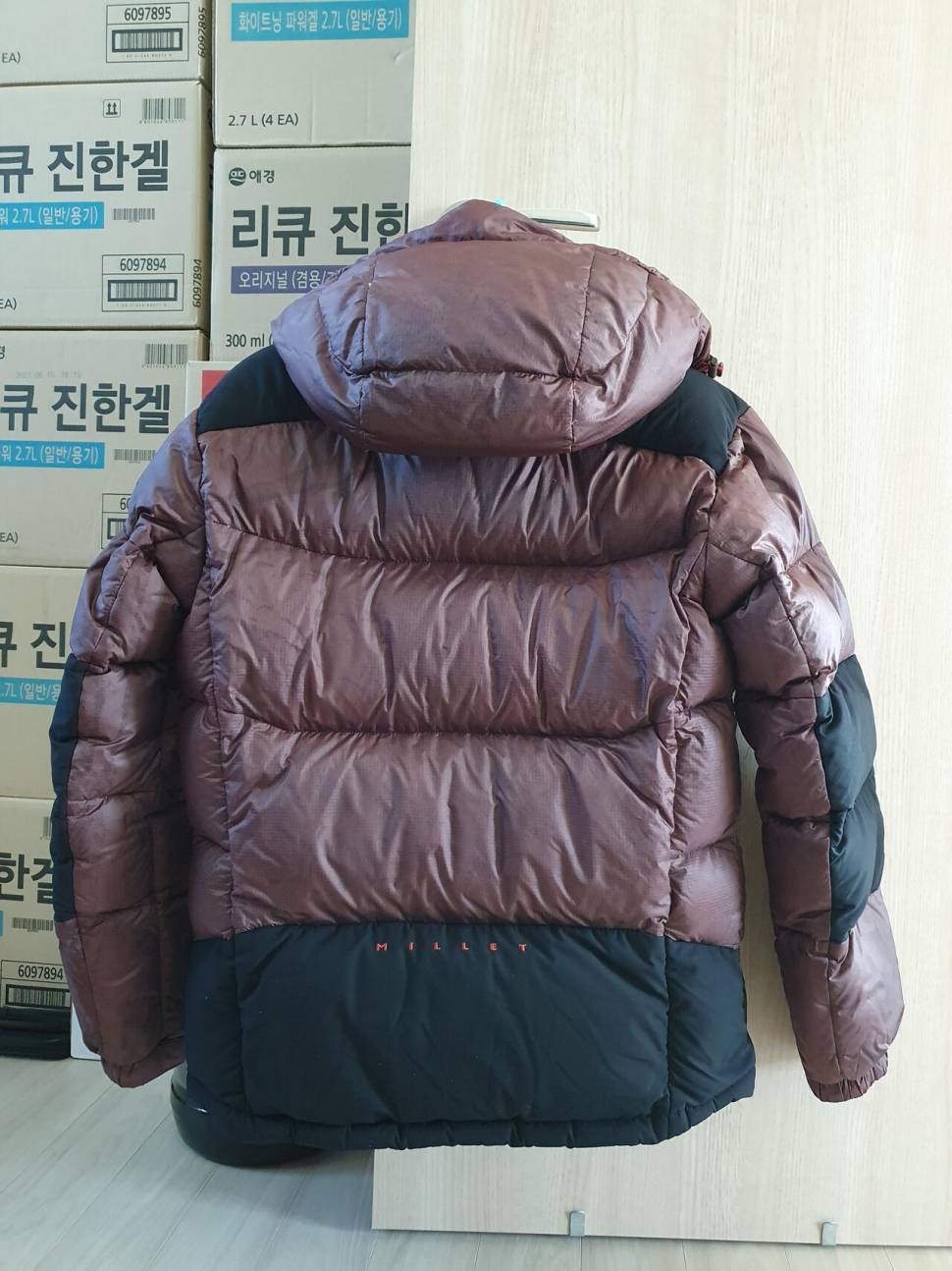 밀레 패딩 구스다운 (중고장터 - 비낚시용품)