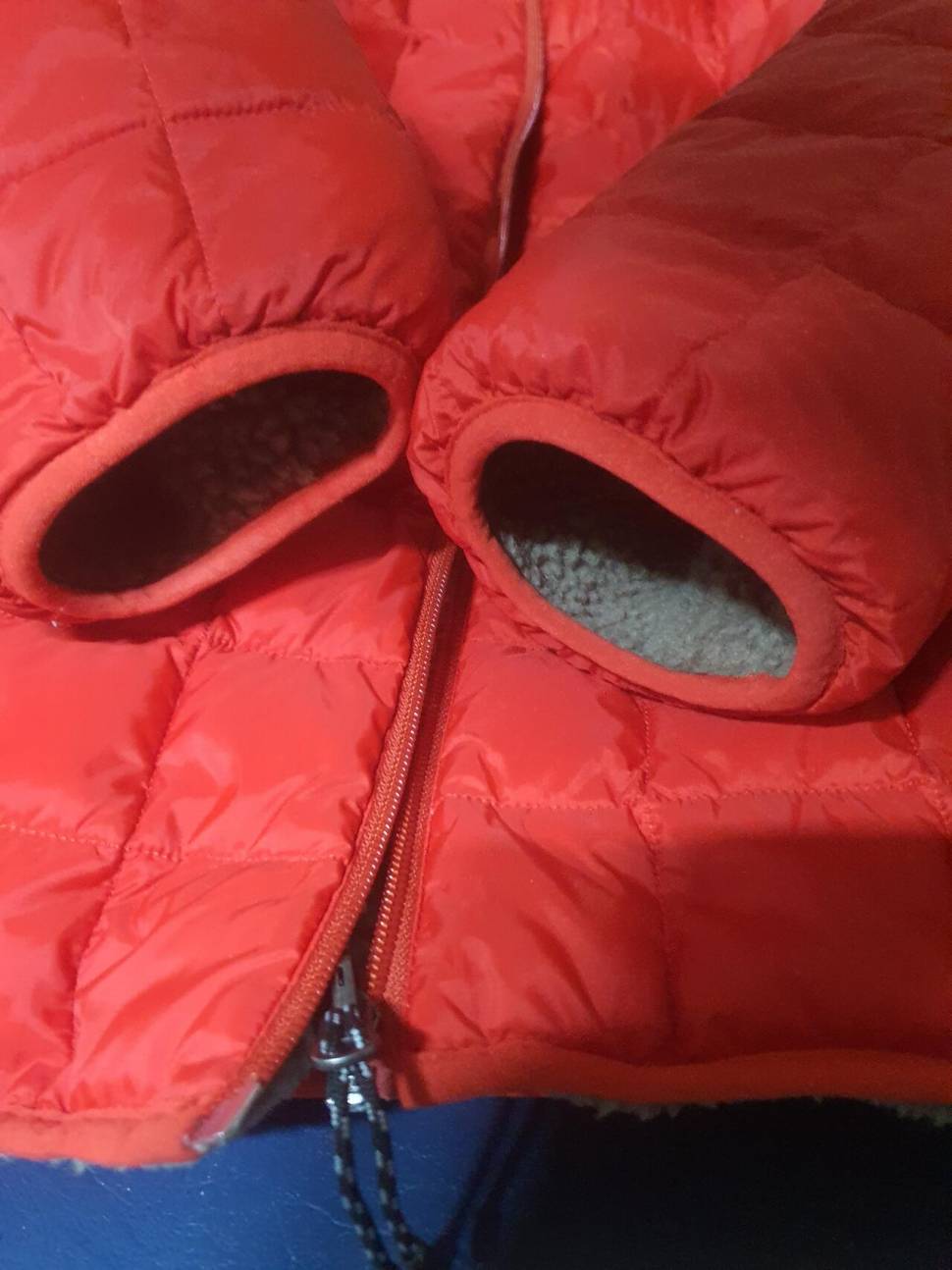 타이온 양면 다운 후리스 110 xxl (중고장터 - 비낚시용품)
