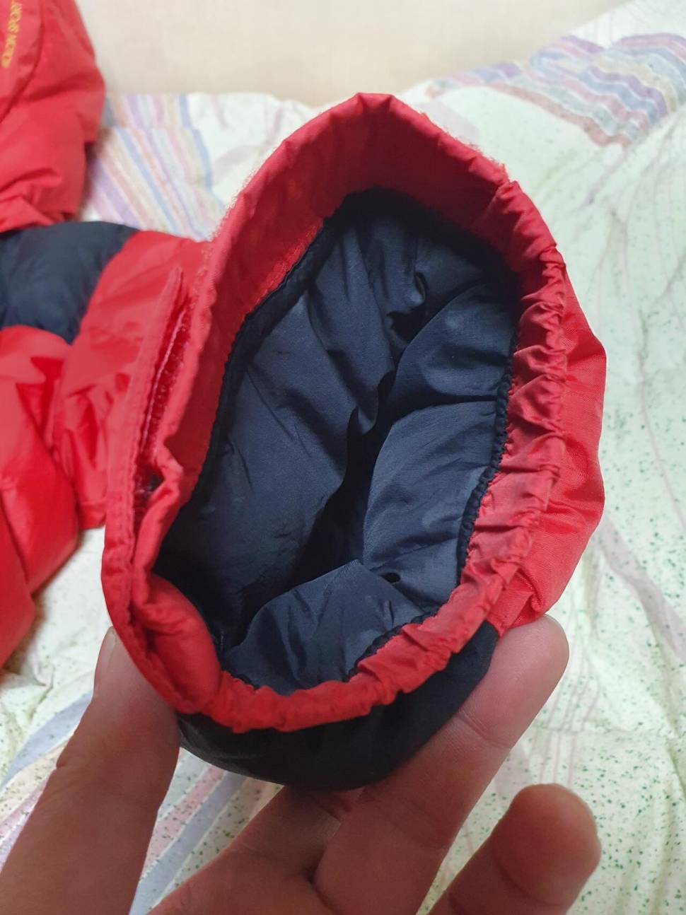 코오롱 구스다운 윈드스토퍼 패딩판매합니다 (중고장터 - 비낚시용품)