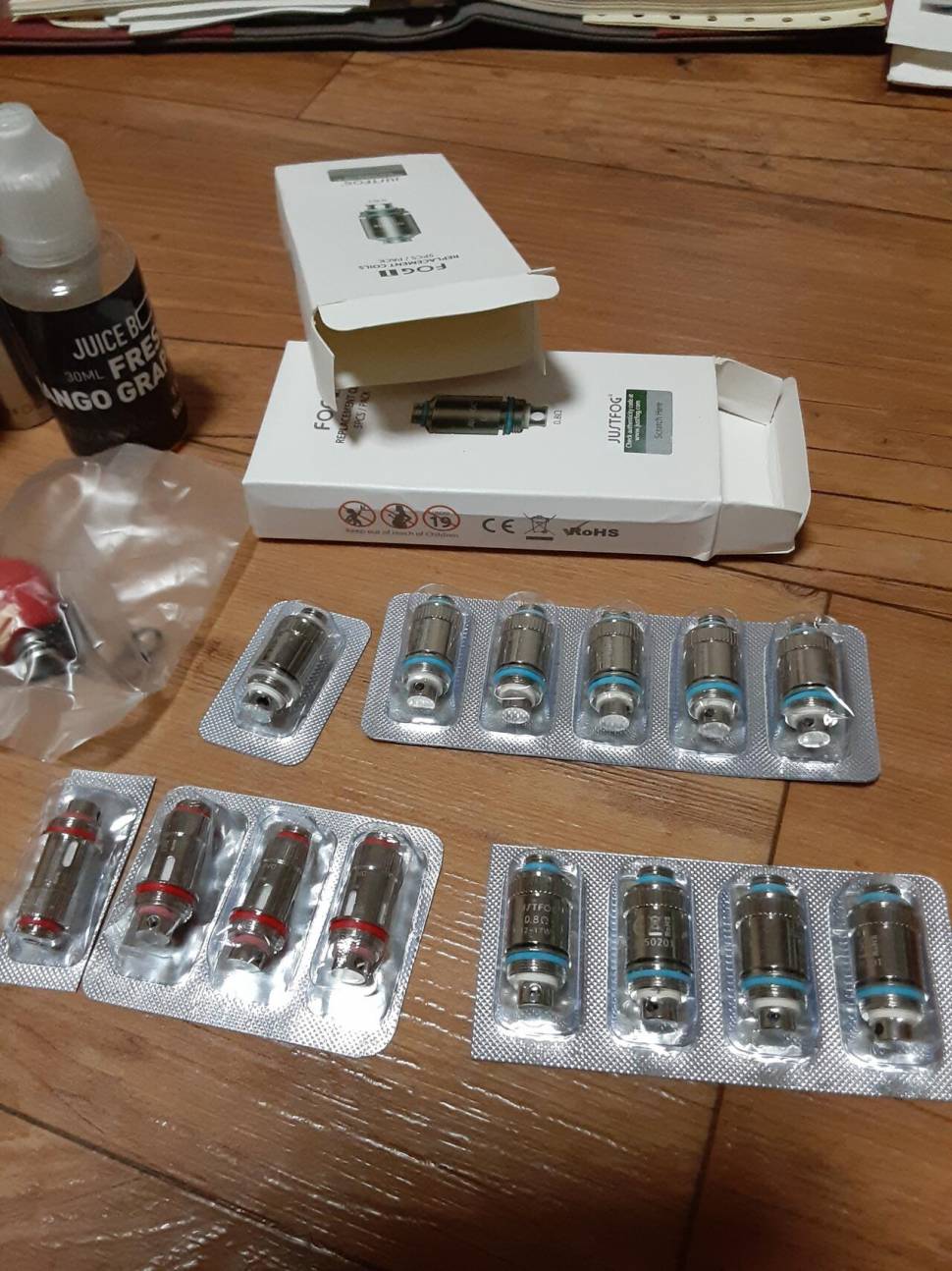 액상 전자담배저스트포그 세트 판매합니다 (중고장터 - 비낚시용품)