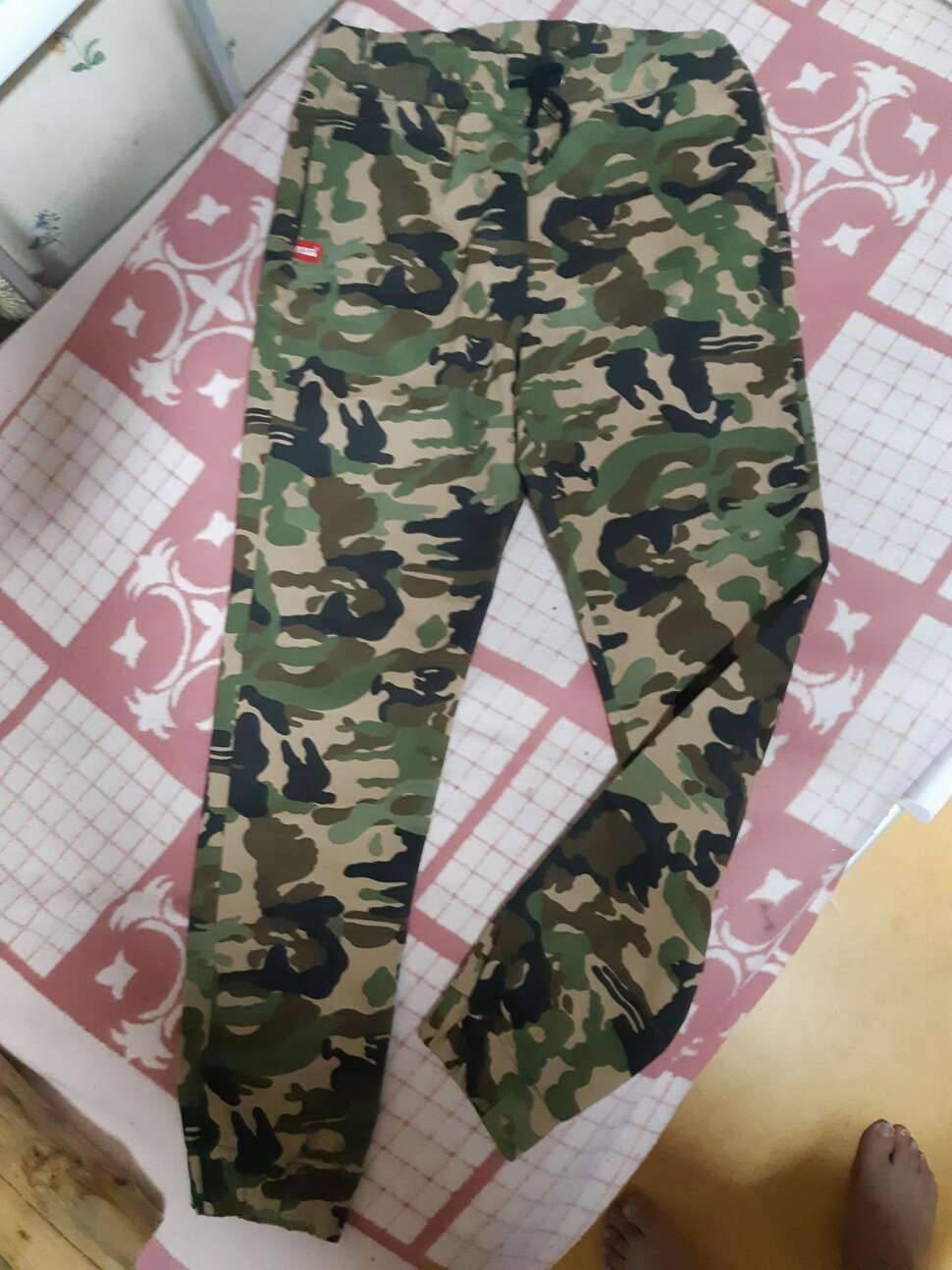 밀리터리 카모 조거 팬츠 판매합니다 (중고장터 - 비낚시용품)