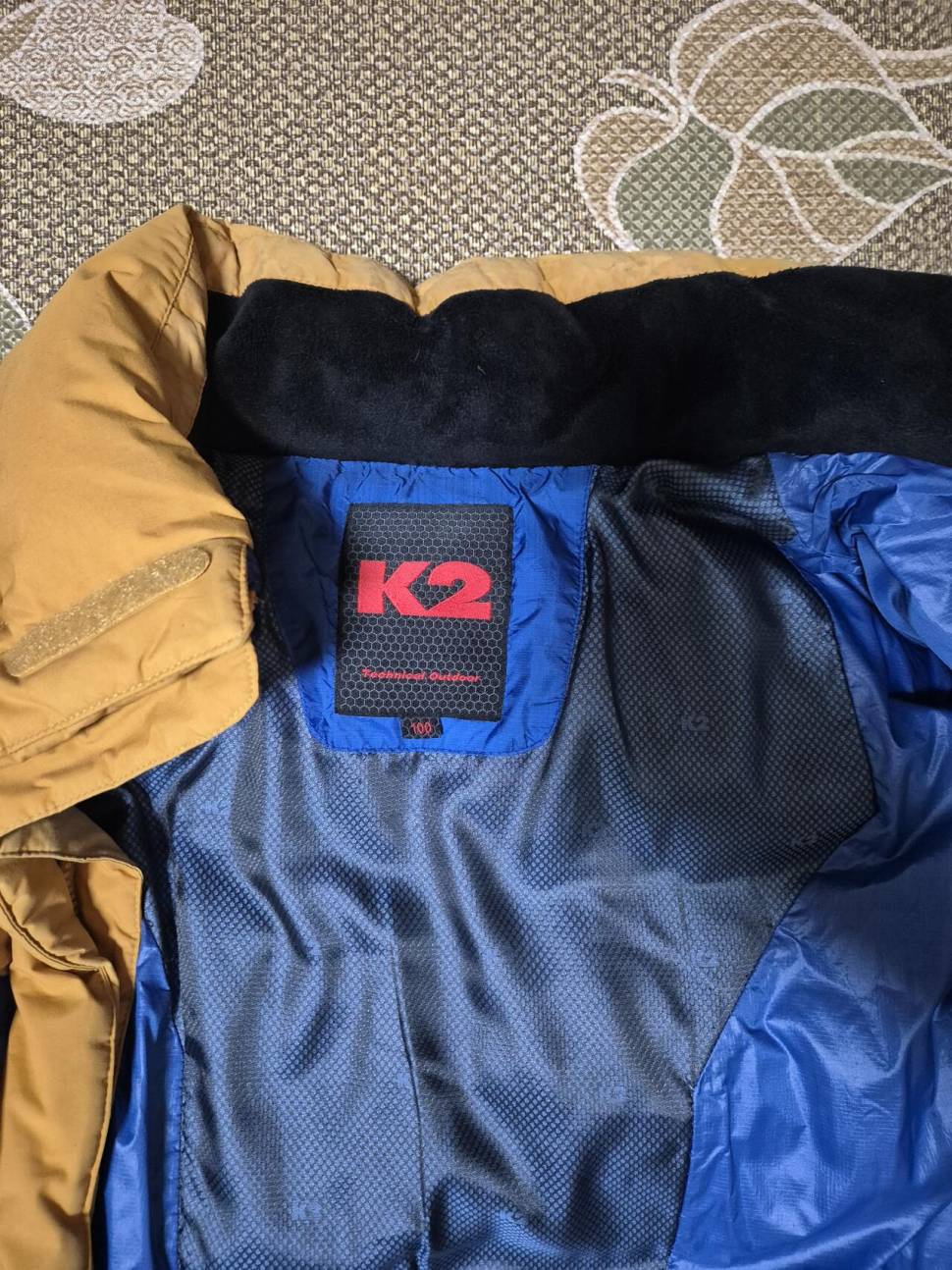 K2구스 패딩 100 EXR오리털 패딩100 뉴발란스 바람막이 (중고장터 - 비낚시용품)