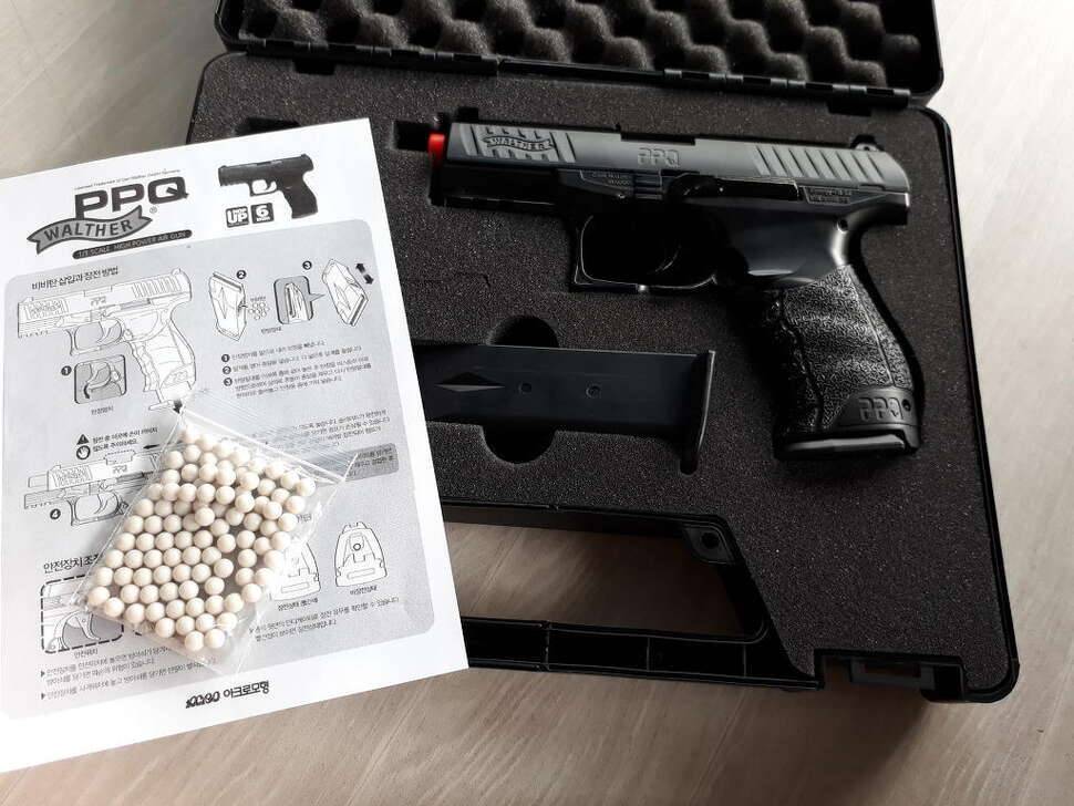 BB탄 walther 웰터 에어건 (중고장터 - 비낚시용품)