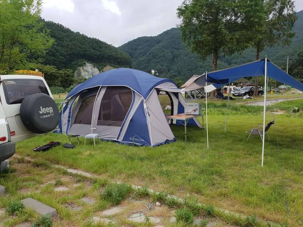 쟈칼 블루베케이션텐트 (중고장터 - 비낚시용품)