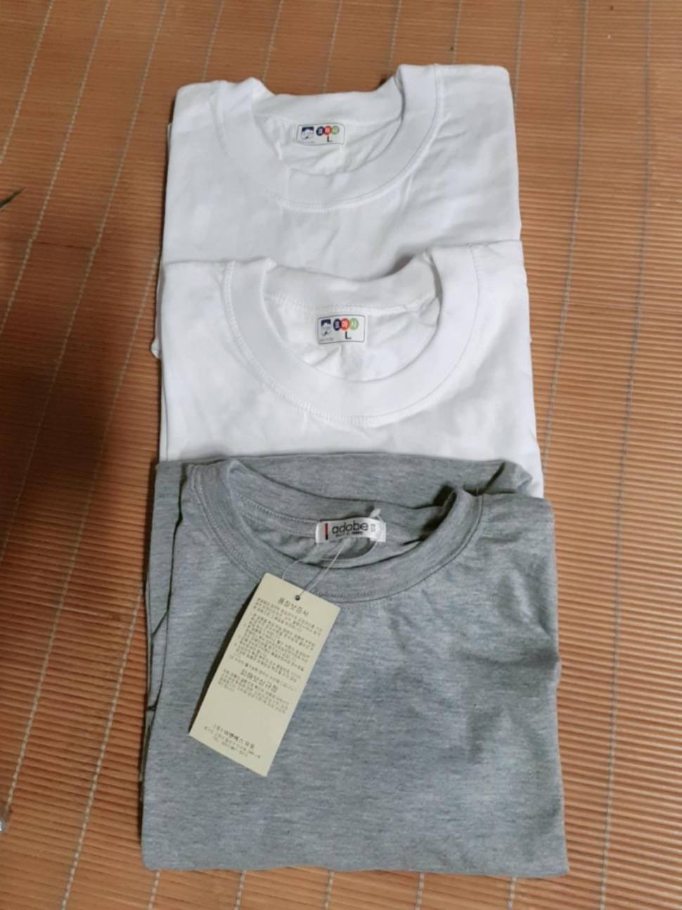 100사이즈 티셔츠 여러가지 (중고장터 - 비낚시용품)