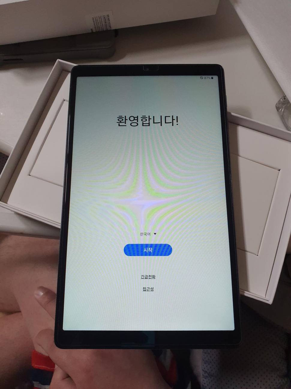 갤럭시탭 A7 Lite 87 그레이 32GB 셀룰러 (중고장터 - 비낚시용품)