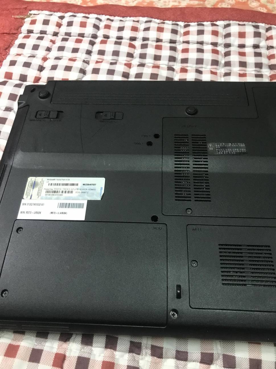 엘지 엑스노트 R570 (중고장터 - 비낚시용품)