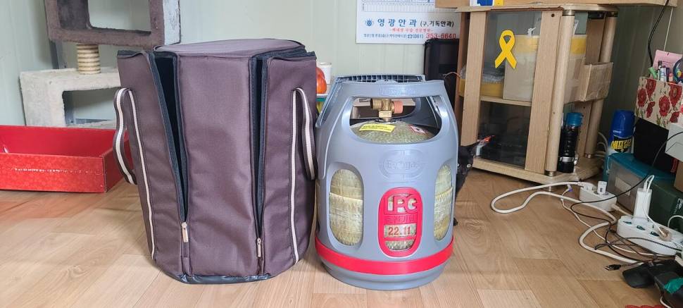 스웨덴 에코6kg 가스통 판매 합니다 (중고장터 - 비낚시용품)