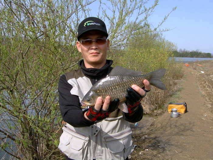 입아픈붕어 2006년 첫 월척328cm (조황조행기 - 월척컵토종붕어챔피언십)